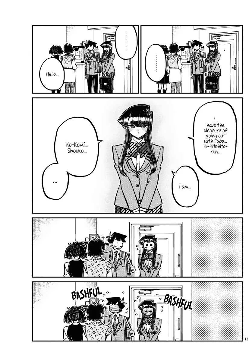 Komi-san wa Komyushou desu Chapter 338 page 11