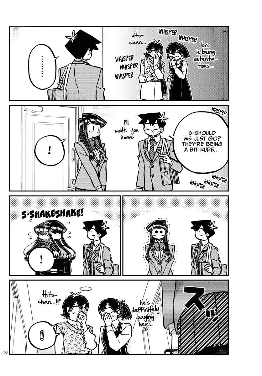 Komi-san wa Komyushou desu Chapter 338 page 10