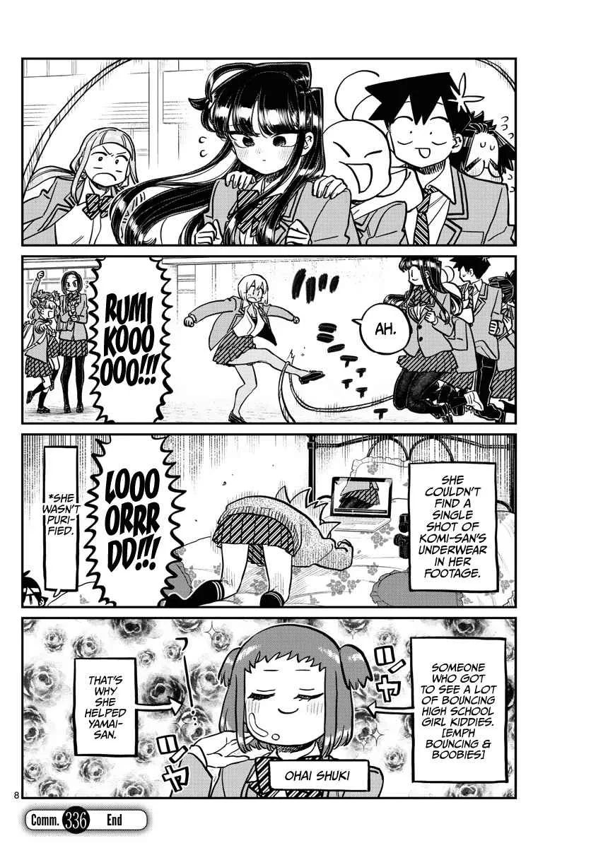 Komi-san wa Komyushou desu Chapter 336 page 8