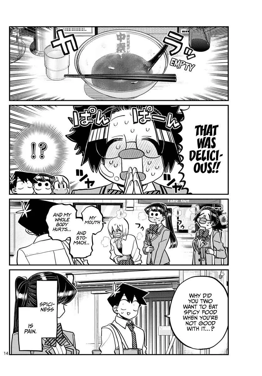 Komi-san wa Komyushou desu Chapter 337 page 14