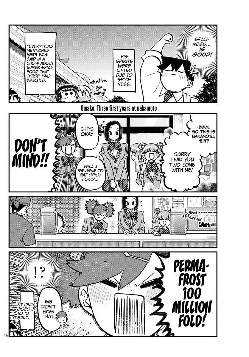 Komi-san wa Komyushou desu Chapter 337 page 16