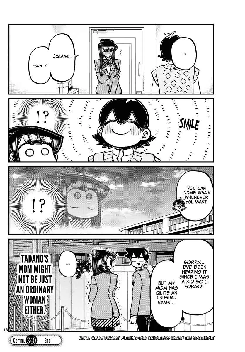 Komi-san wa Komyushou desu Chapter 340 page 18