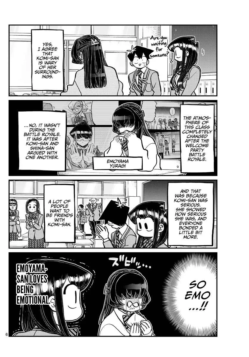 Komi-san wa Komyushou desu Chapter 341 page 6
