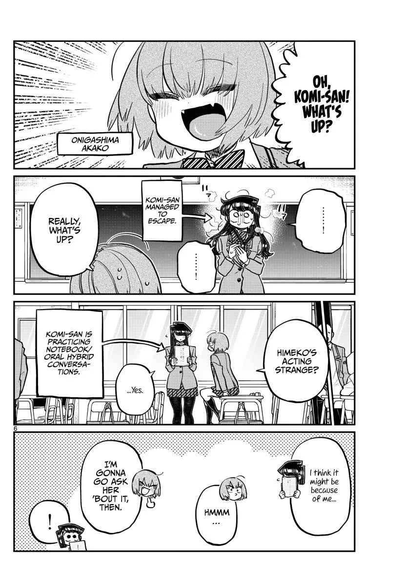 Komi-san wa Komyushou desu Chapter 343 page 7