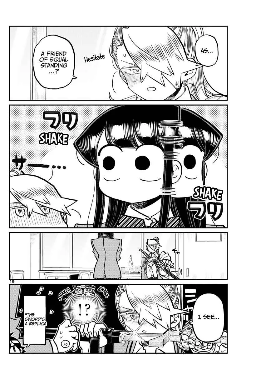 Komi-san wa Komyushou desu Chapter 343 page 17