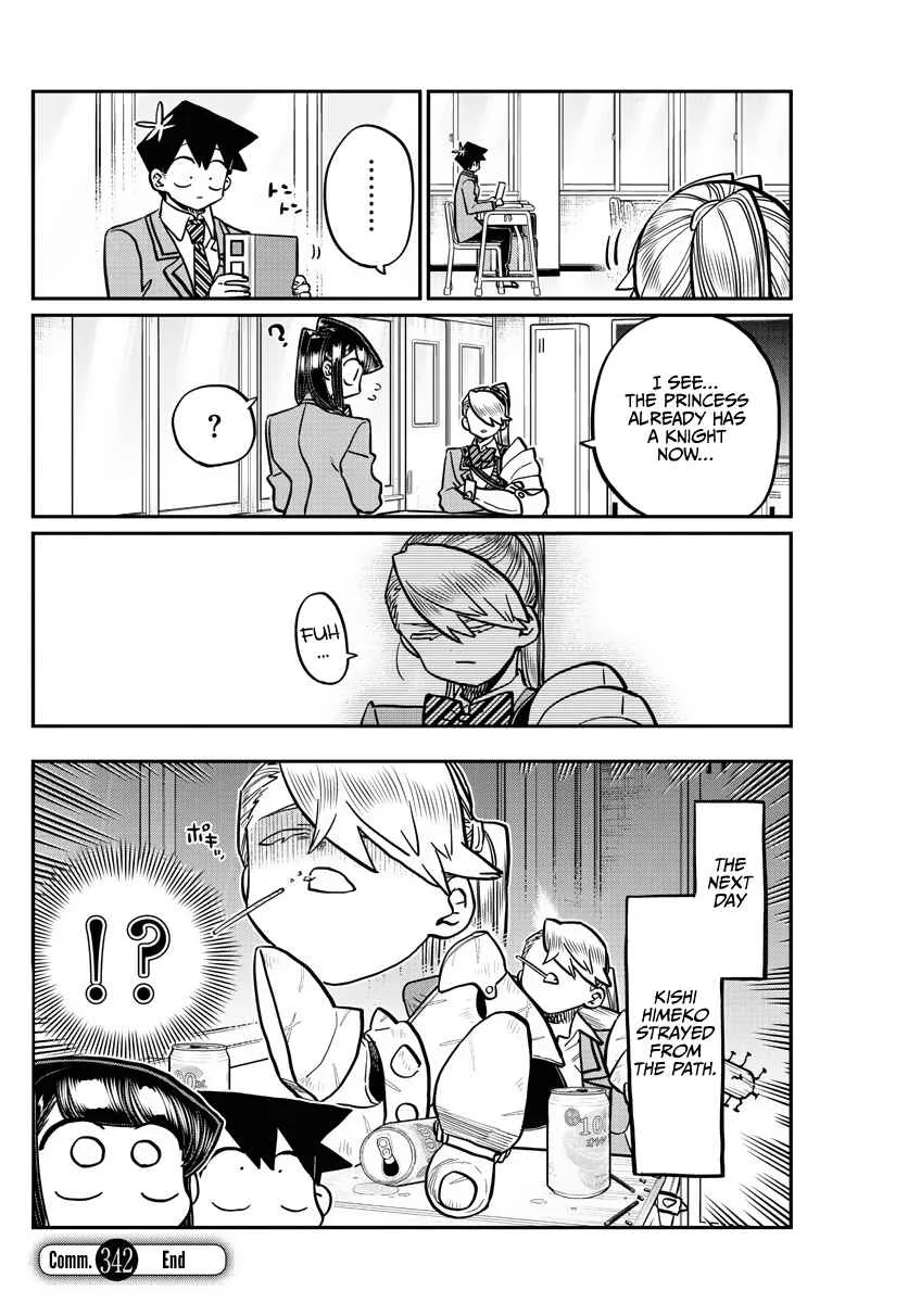 Komi-san wa Komyushou desu Chapter 342 page 11