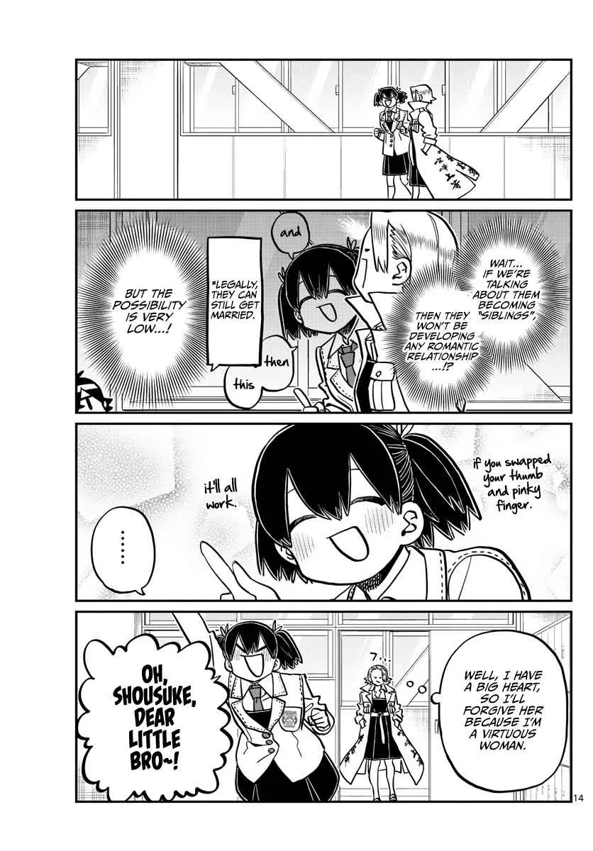 Komi-san wa Komyushou desu Chapter 344 page 13