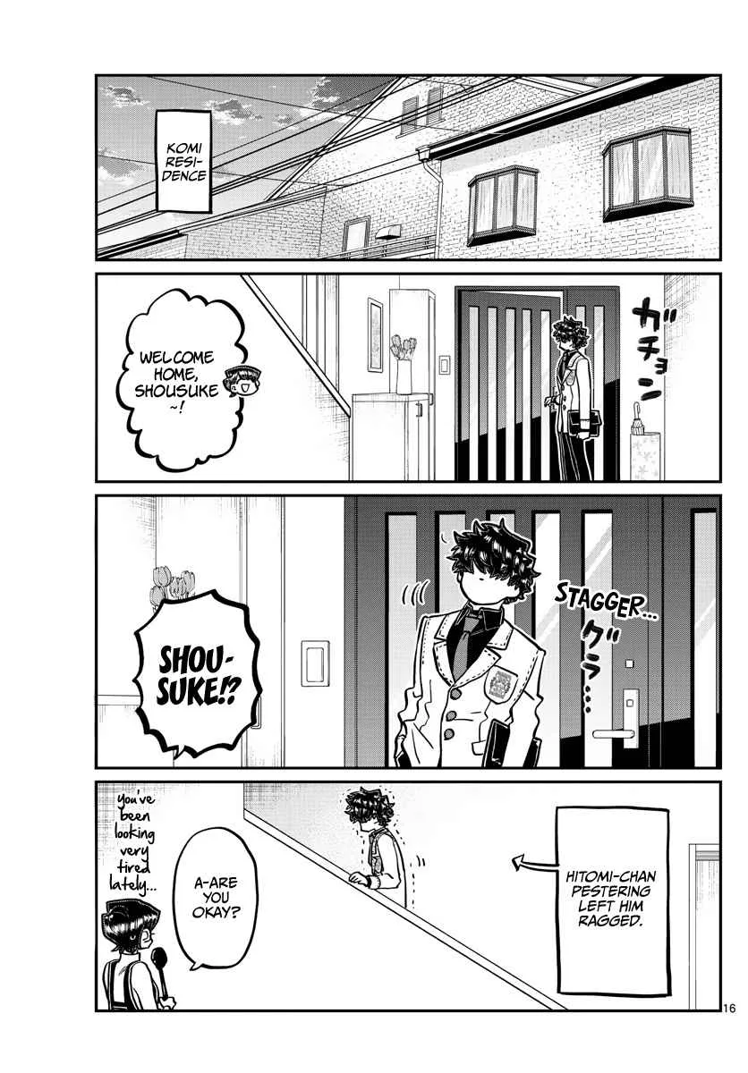 Komi-san wa Komyushou desu Chapter 344 page 15