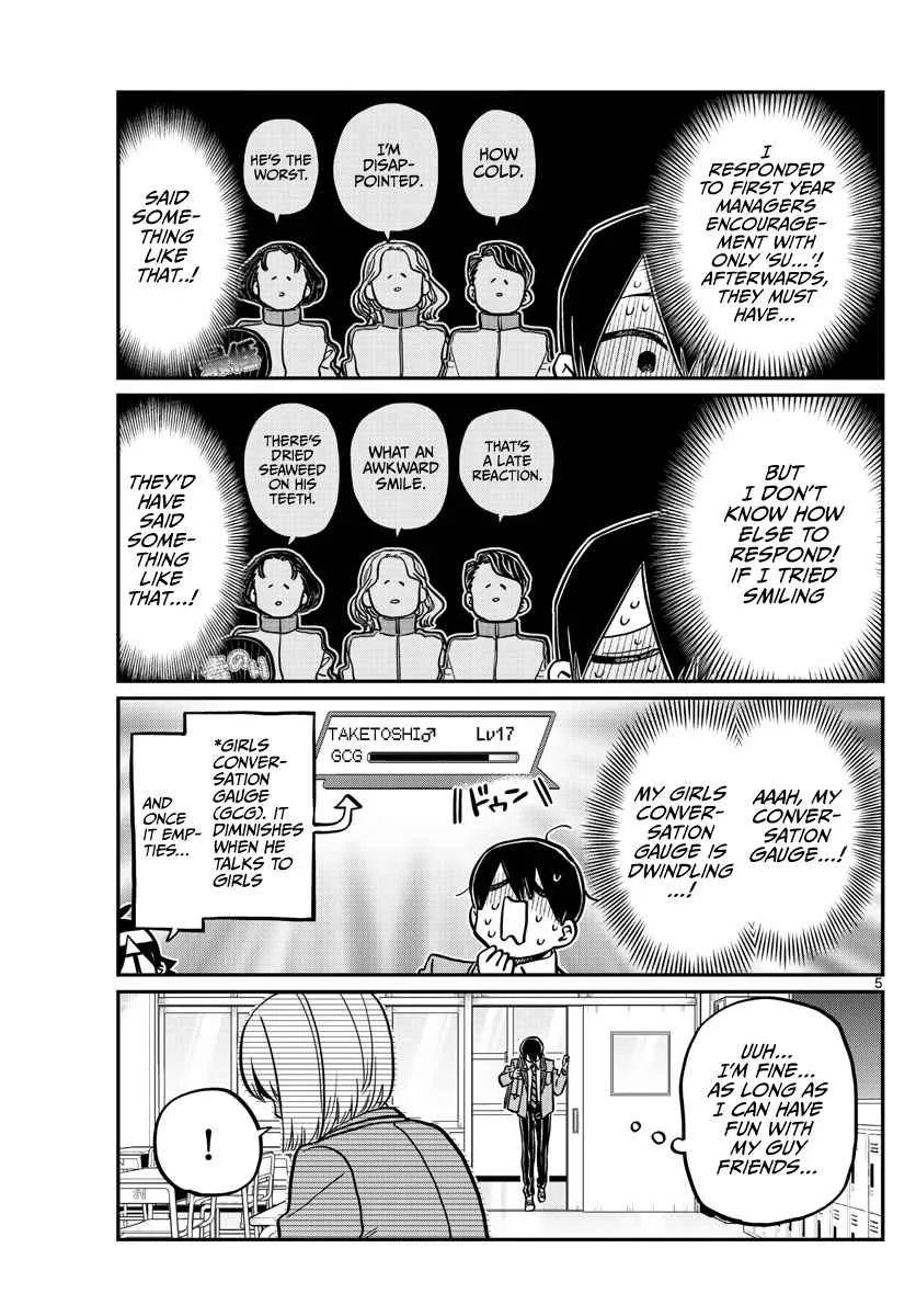 Komi-san wa Komyushou desu Chapter 345 page 5