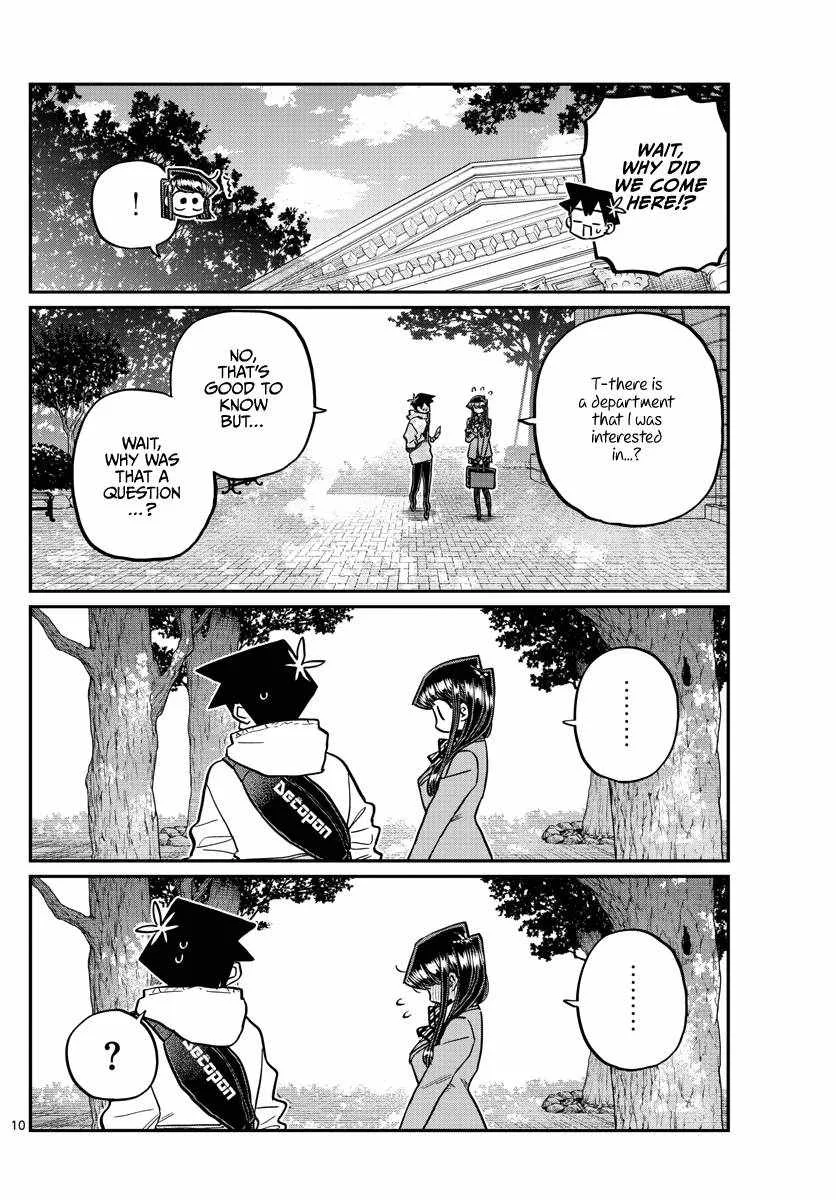 Komi-san wa Komyushou desu Chapter 348 page 10