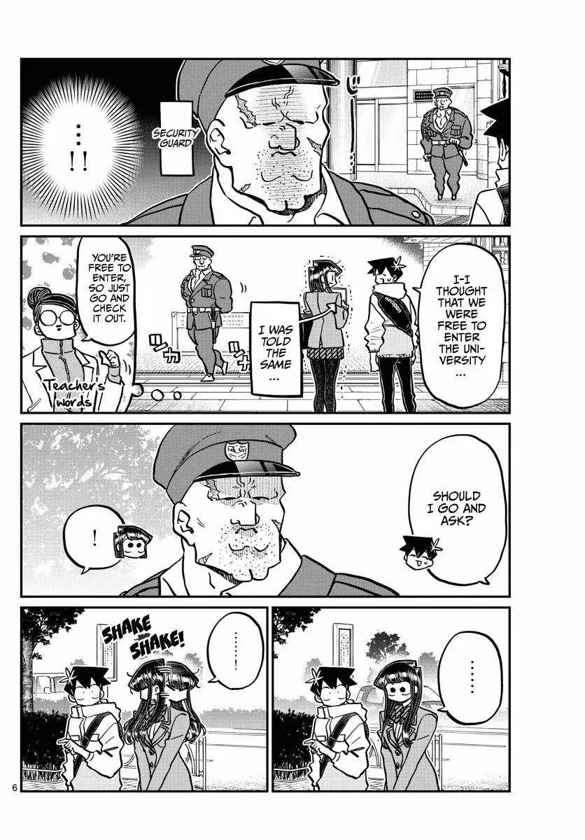 Komi-san wa Komyushou desu Chapter 348 page 6