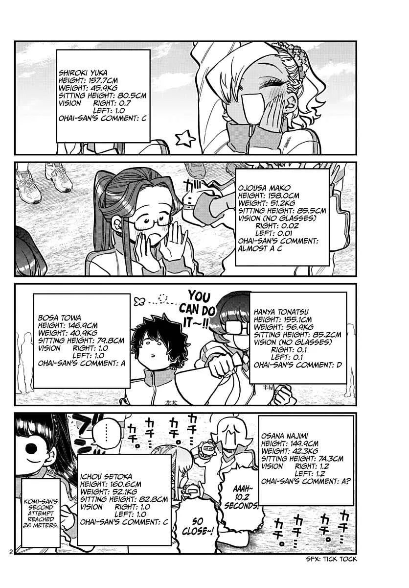 Komi-san wa Komyushou desu Chapter 346 page 2