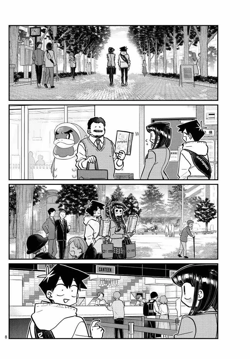 Komi-san wa Komyushou desu Chapter 348 page 8