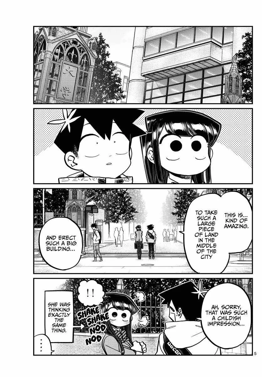 Komi-san wa Komyushou desu Chapter 348 page 5