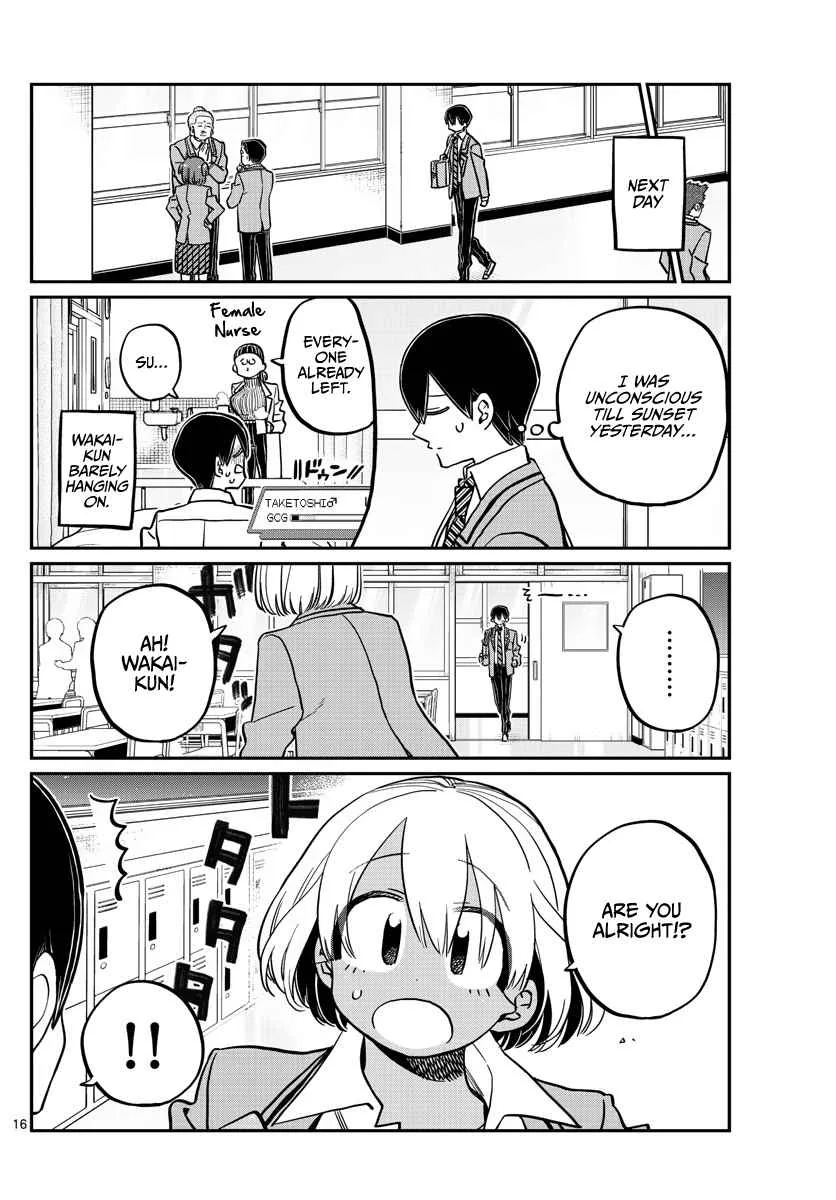 Komi-san wa Komyushou desu Chapter 345 page 16