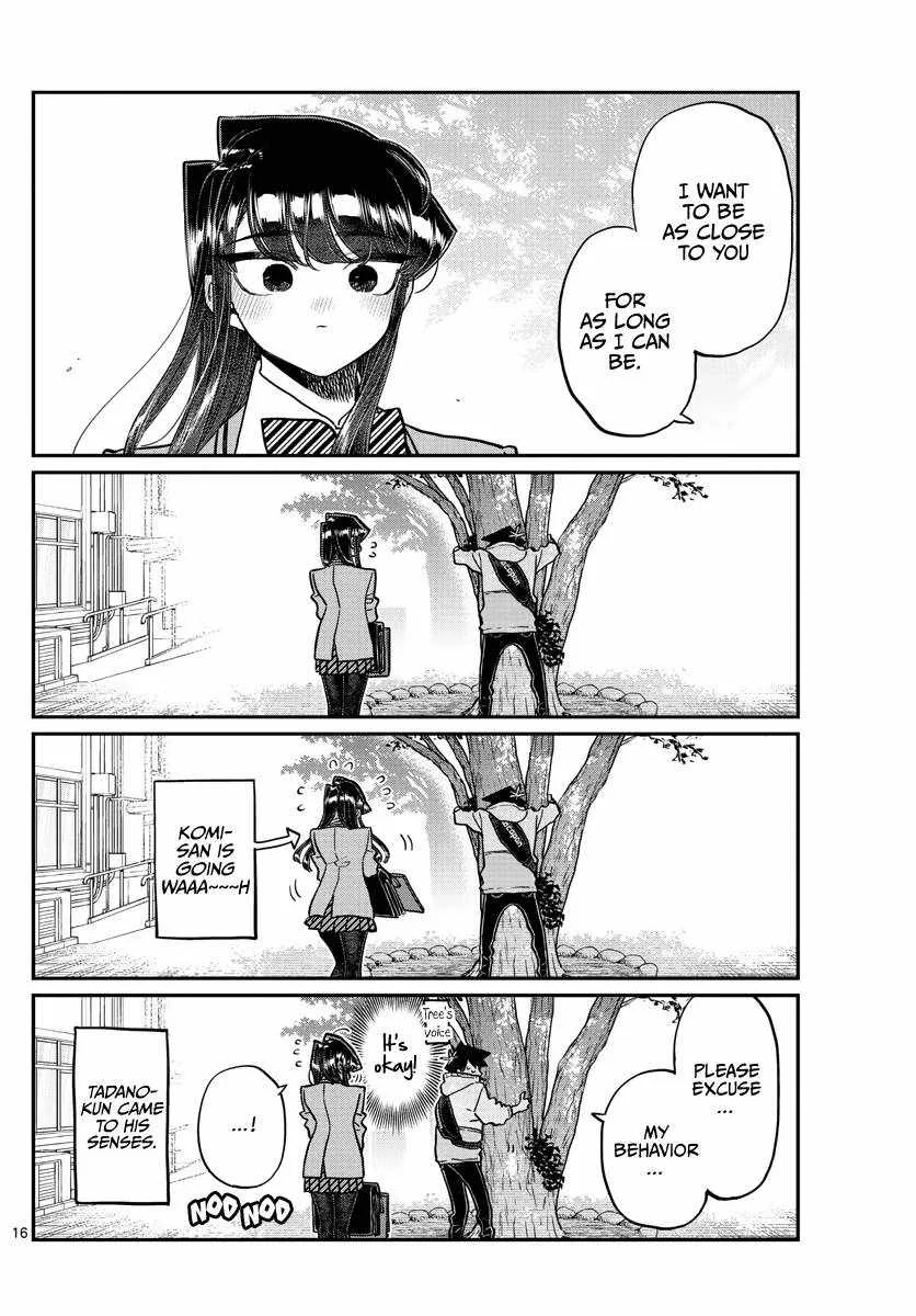 Komi-san wa Komyushou desu Chapter 348 page 16