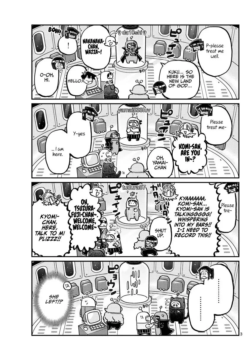 Komi-san wa Komyushou desu Chapter 352 page 3