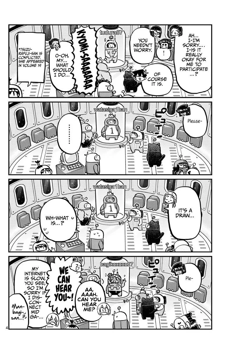 Komi-san wa Komyushou desu Chapter 352 page 4