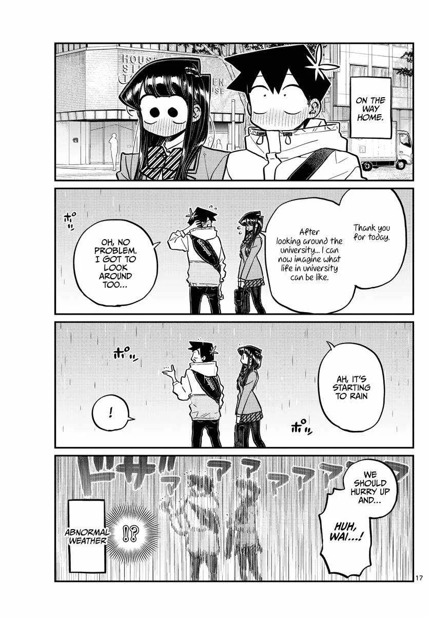 Komi-san wa Komyushou desu Chapter 348 page 17
