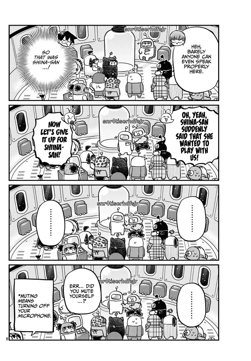Komi-san wa Komyushou desu Chapter 352 page 8