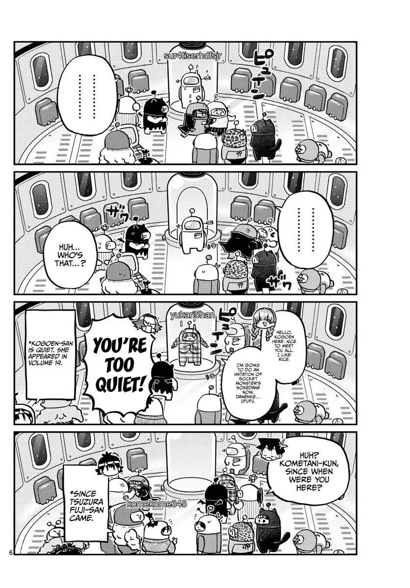 Komi-san wa Komyushou desu Chapter 352 page 6
