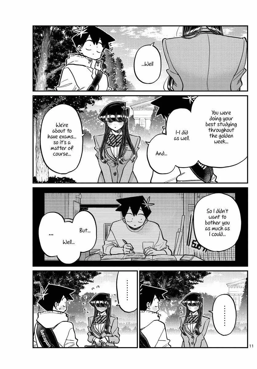 Komi-san wa Komyushou desu Chapter 348 page 11