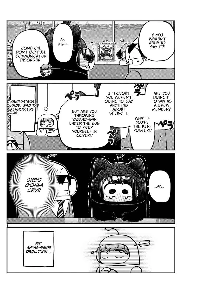 Komi-san wa Komyushou desu Chapter 354 page 8