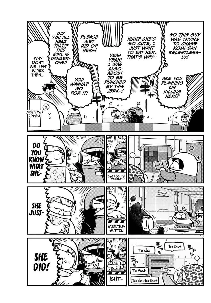 Komi-san wa Komyushou desu Chapter 354 page 13