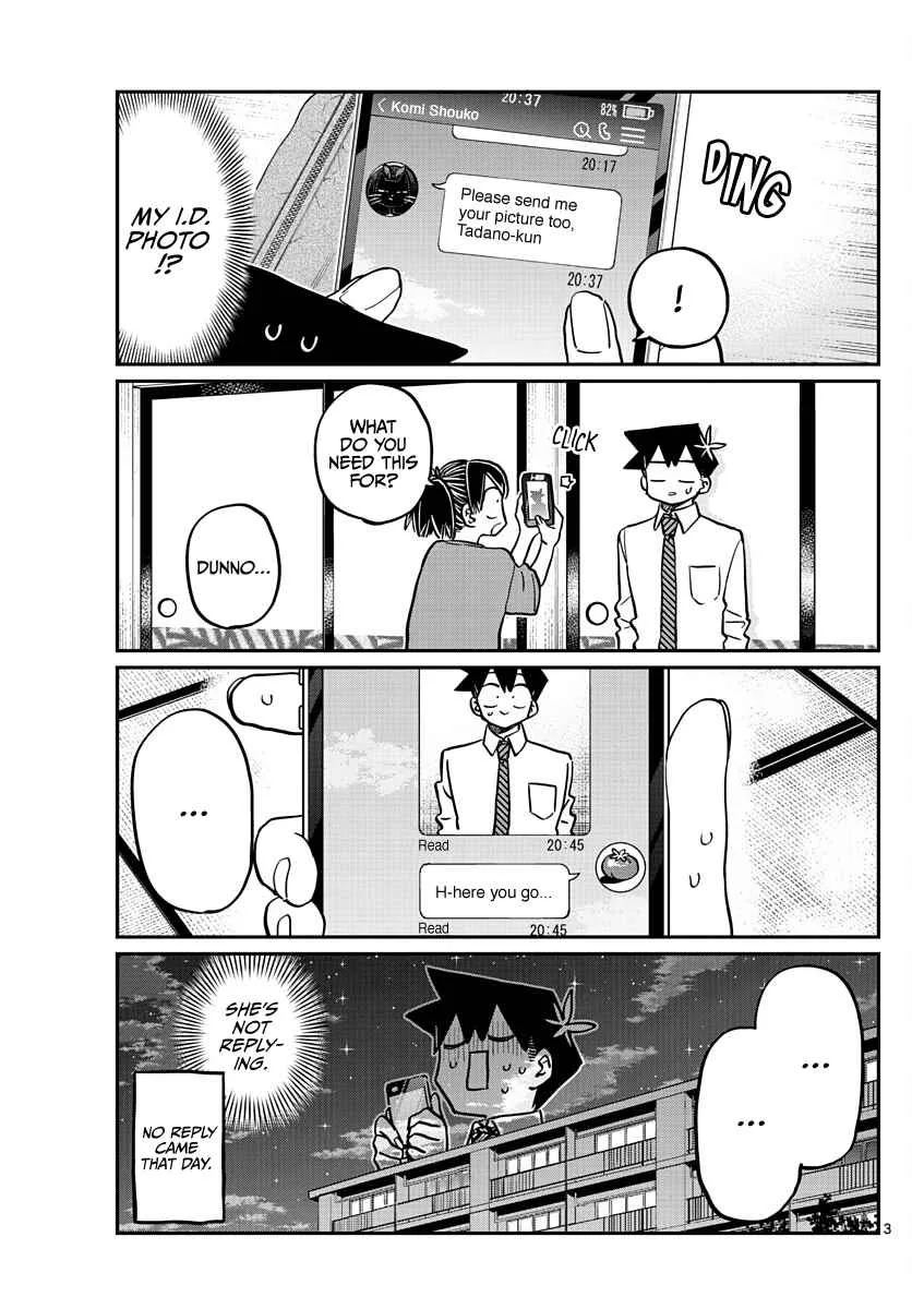 Komi-san wa Komyushou desu Chapter 355 page 3