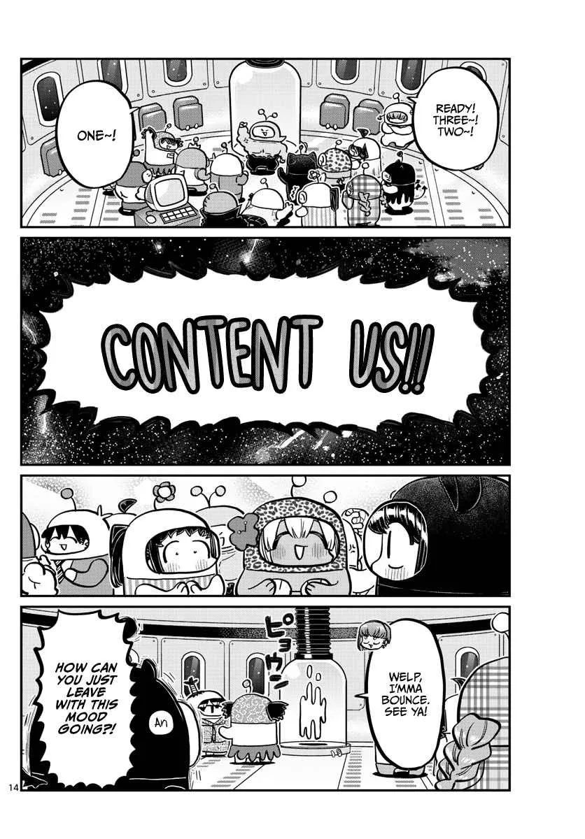 Komi-san wa Komyushou desu Chapter 358 page 14