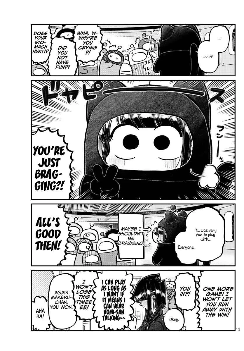 Komi-san wa Komyushou desu Chapter 358 page 13