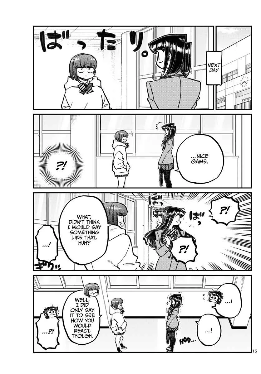 Komi-san wa Komyushou desu Chapter 358 page 15