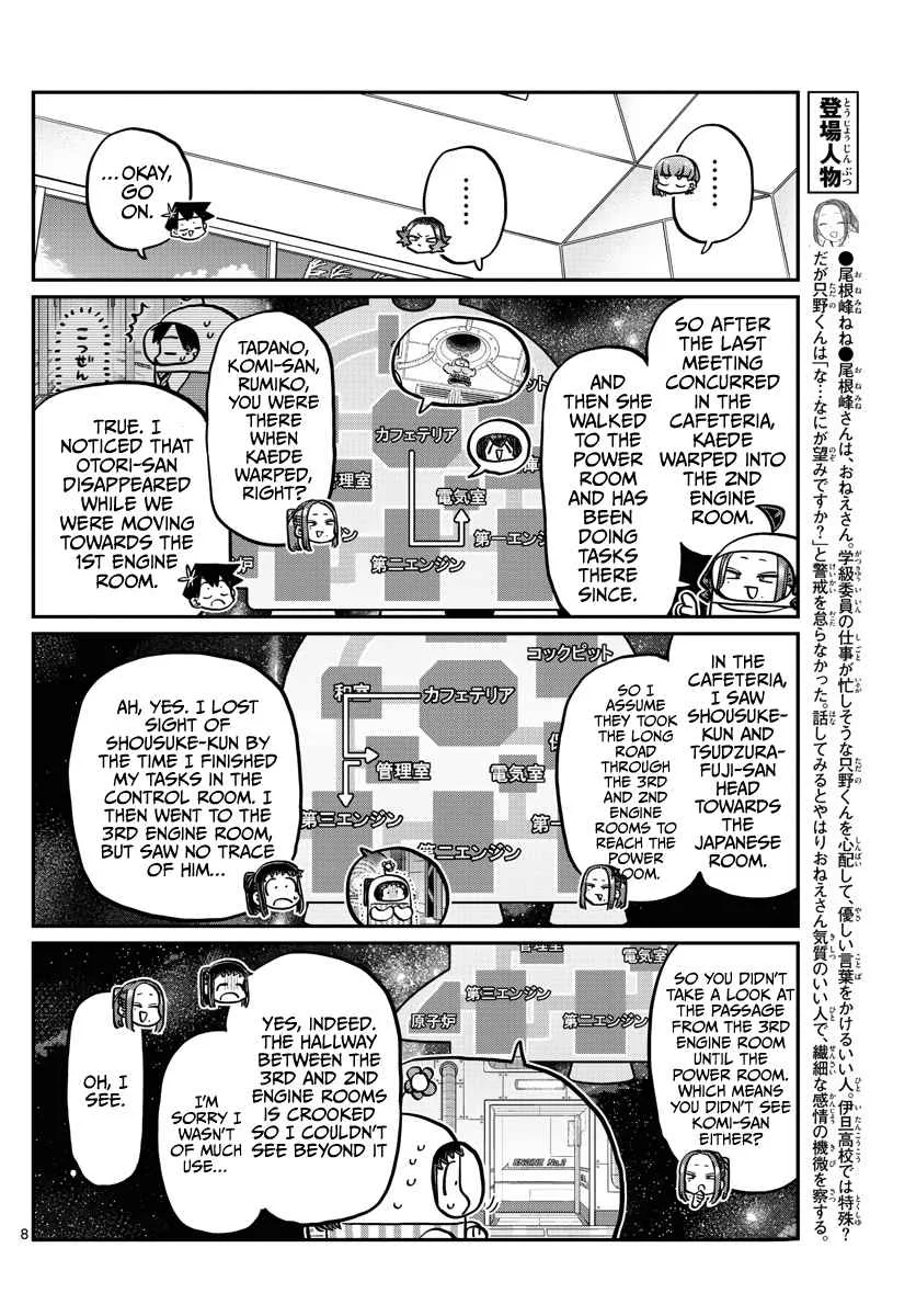 Komi-san wa Komyushou desu Chapter 357 page 8