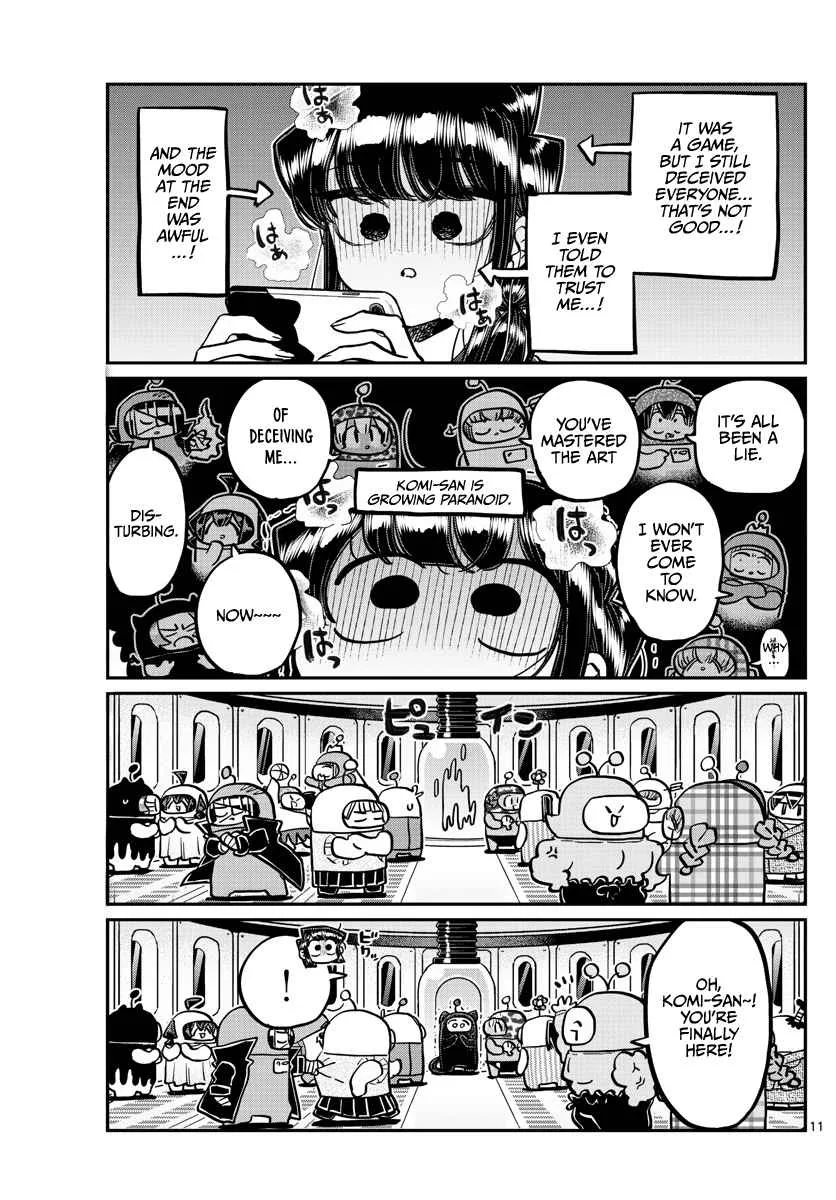 Komi-san wa Komyushou desu Chapter 358 page 11