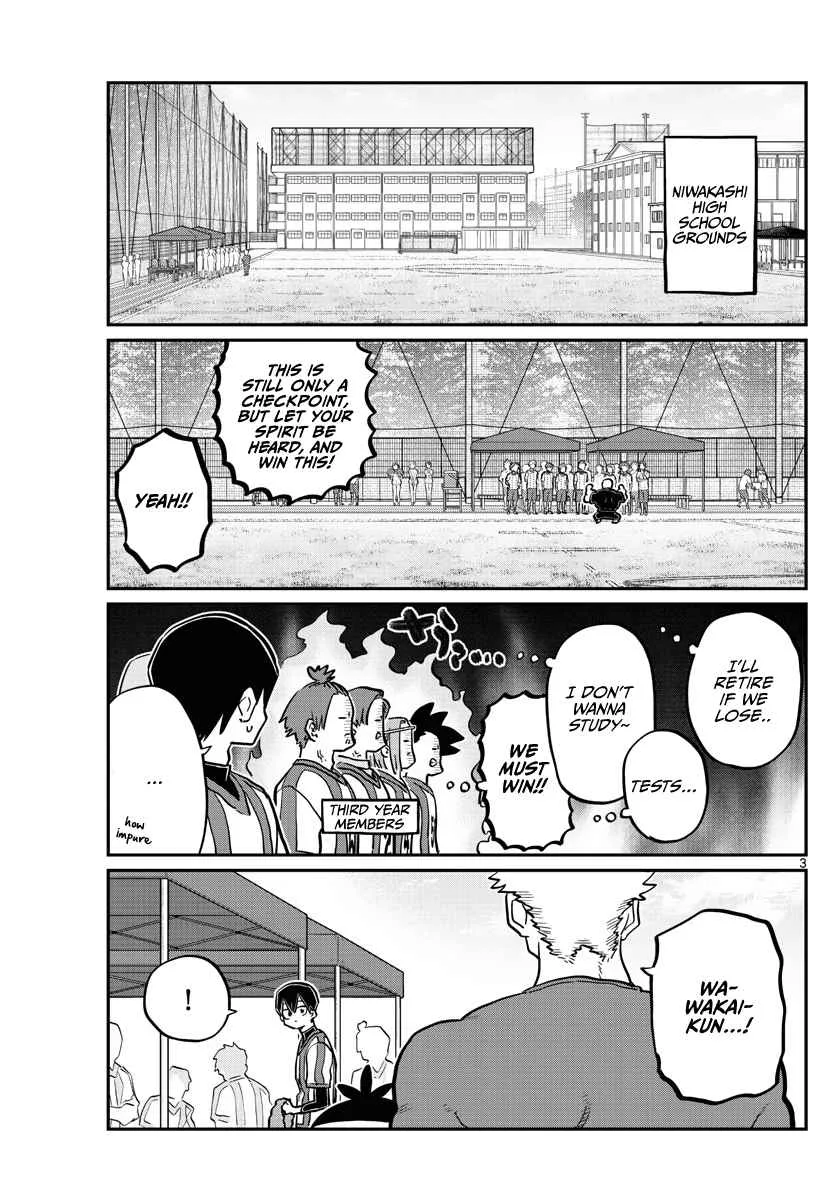 Komi-san wa Komyushou desu Chapter 360 page 3