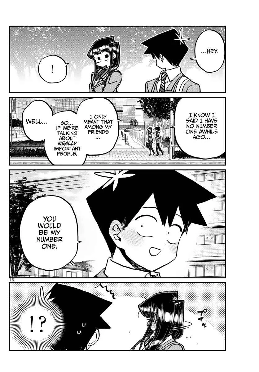 Komi-san wa Komyushou desu Chapter 359 page 16