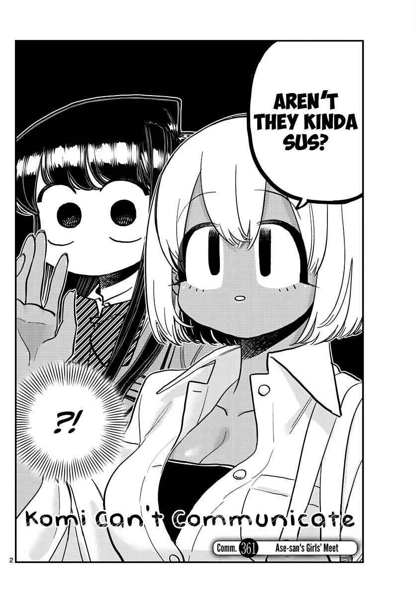 Komi-san wa Komyushou desu Chapter 361 page 2