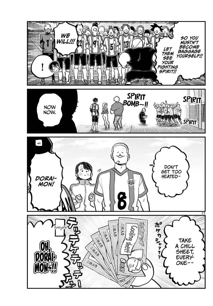 Komi-san wa Komyushou desu Chapter 360 page 17