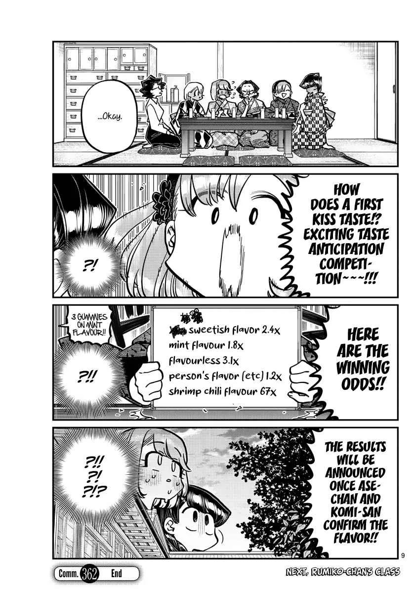Komi-san wa Komyushou desu Chapter 362 page 9