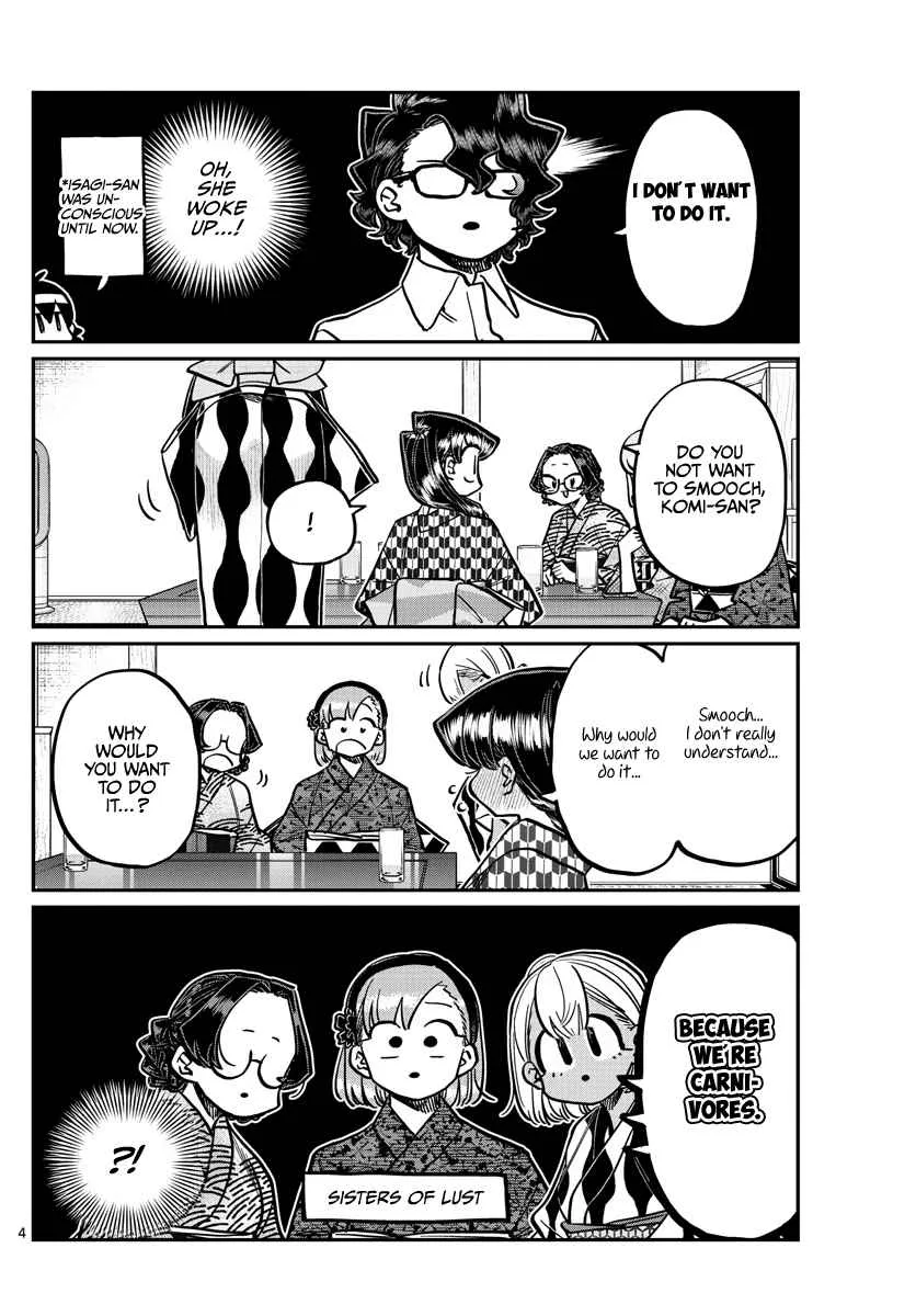 Komi-san wa Komyushou desu Chapter 362 page 4