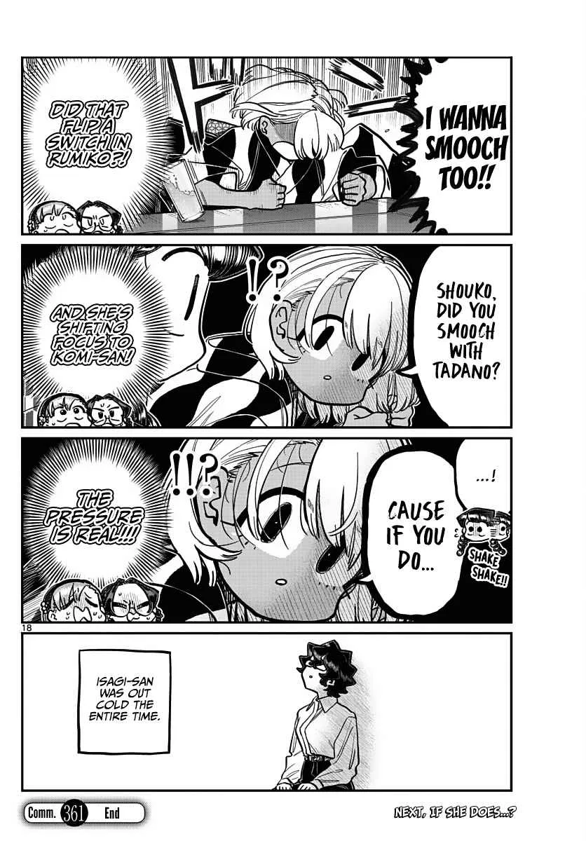 Komi-san wa Komyushou desu Chapter 361 page 18
