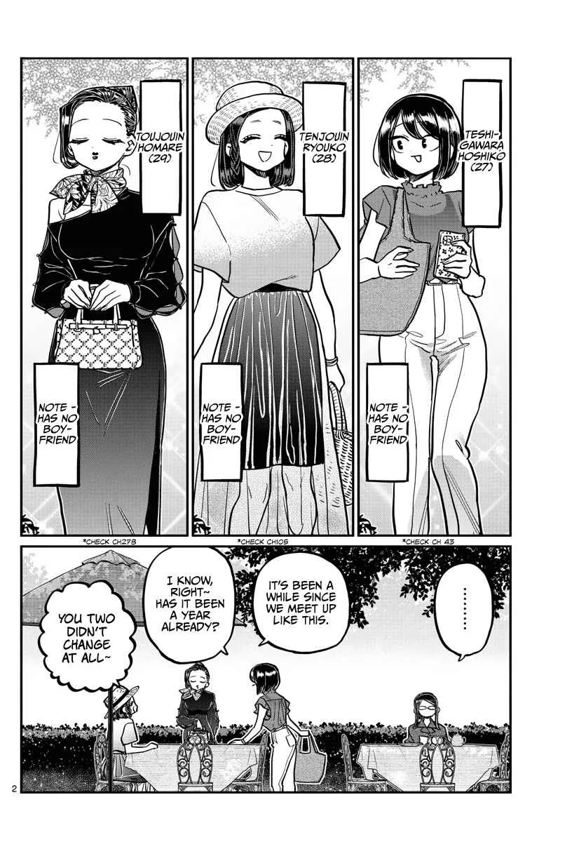 Komi-san wa Komyushou desu Chapter 367 page 2