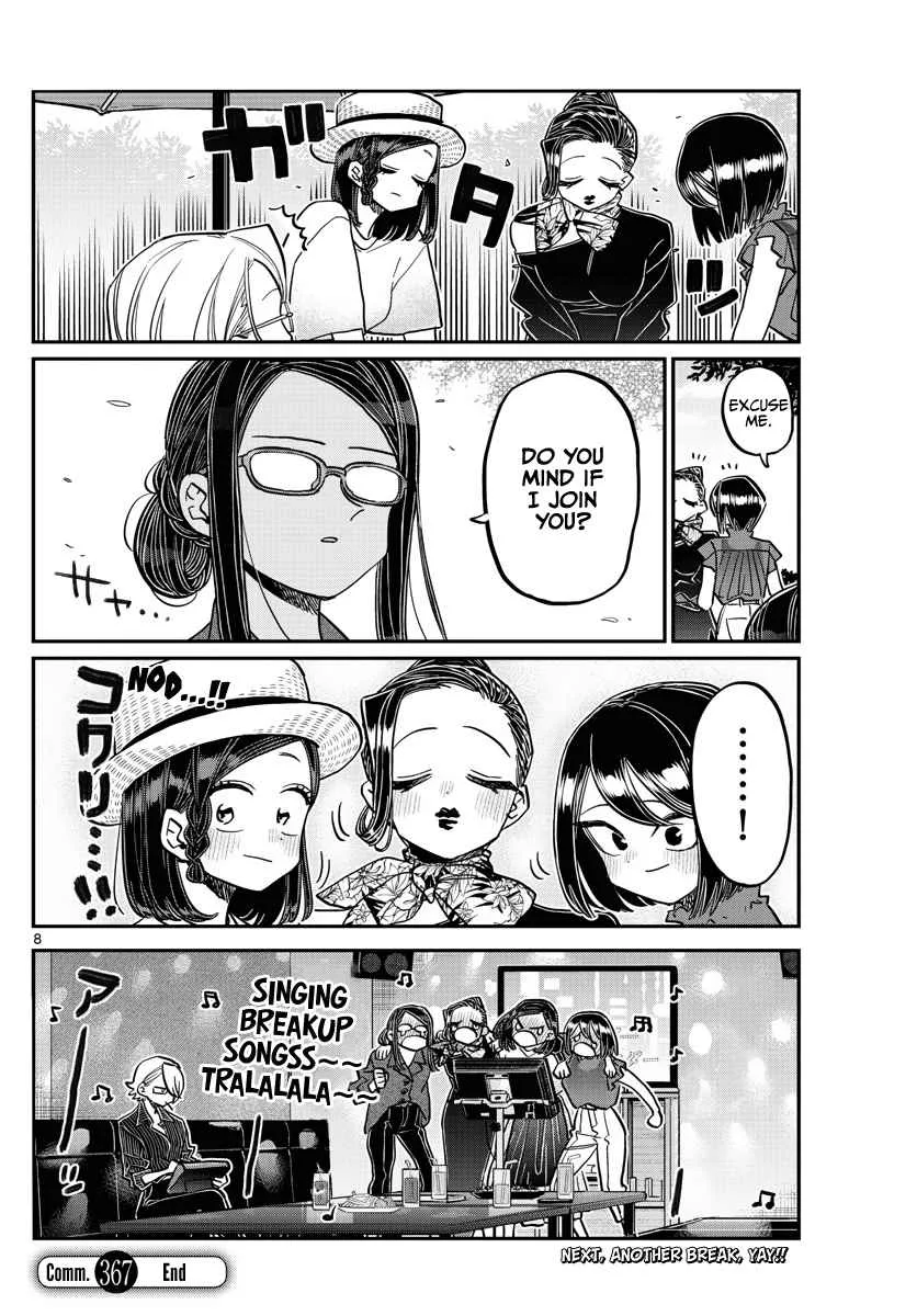 Komi-san wa Komyushou desu Chapter 367 page 8