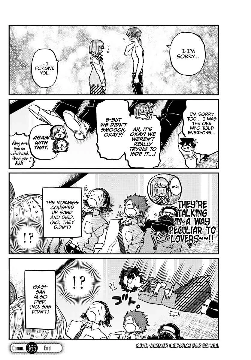 Komi-san wa Komyushou desu Chapter 365 page 8