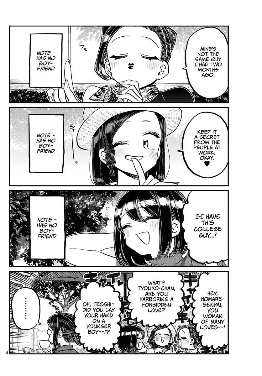 Komi-san wa Komyushou desu Chapter 367 page 4