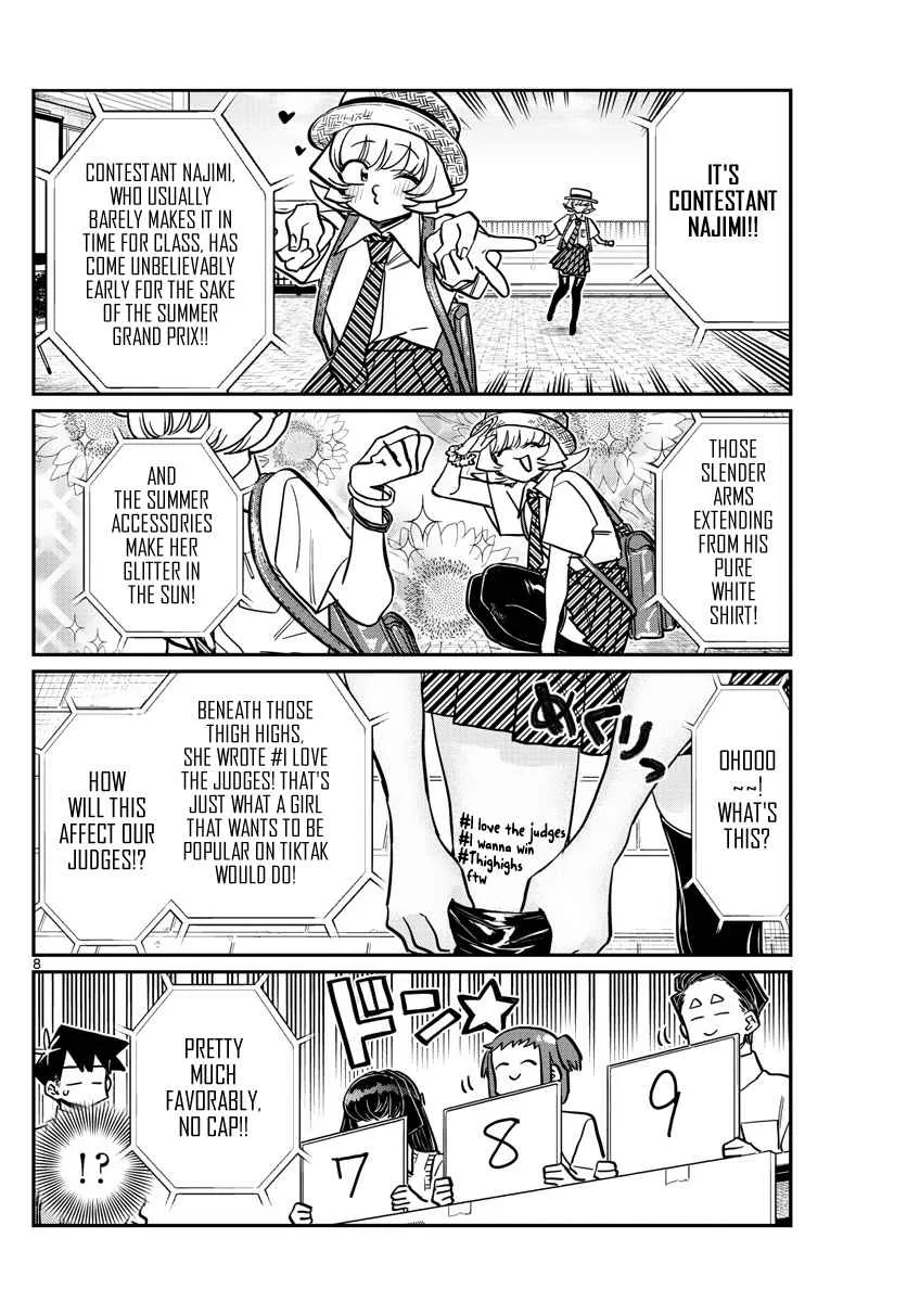 Komi-san wa Komyushou desu Chapter 366 page 8