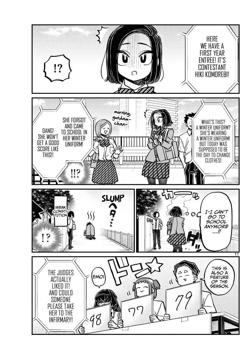 Komi-san wa Komyushou desu Chapter 366 page 11