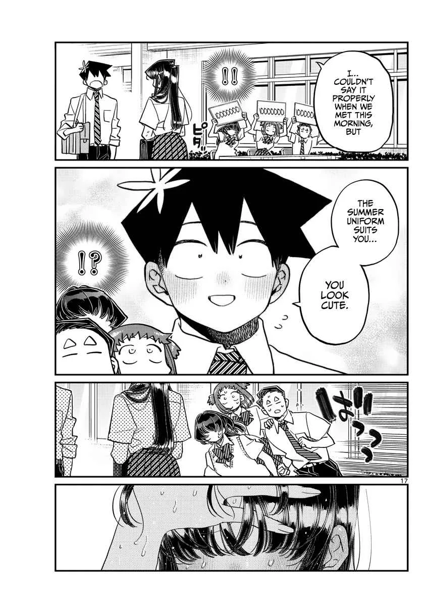 Komi-san wa Komyushou desu Chapter 366 page 17