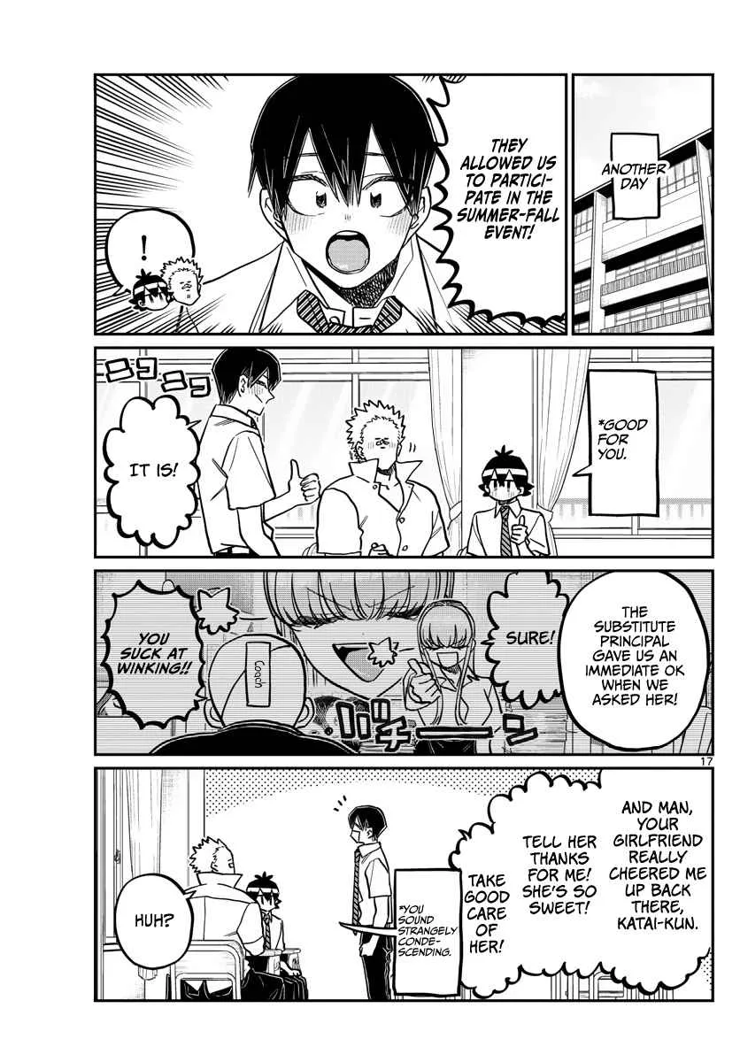 Komi-san wa Komyushou desu Chapter 370 page 17
