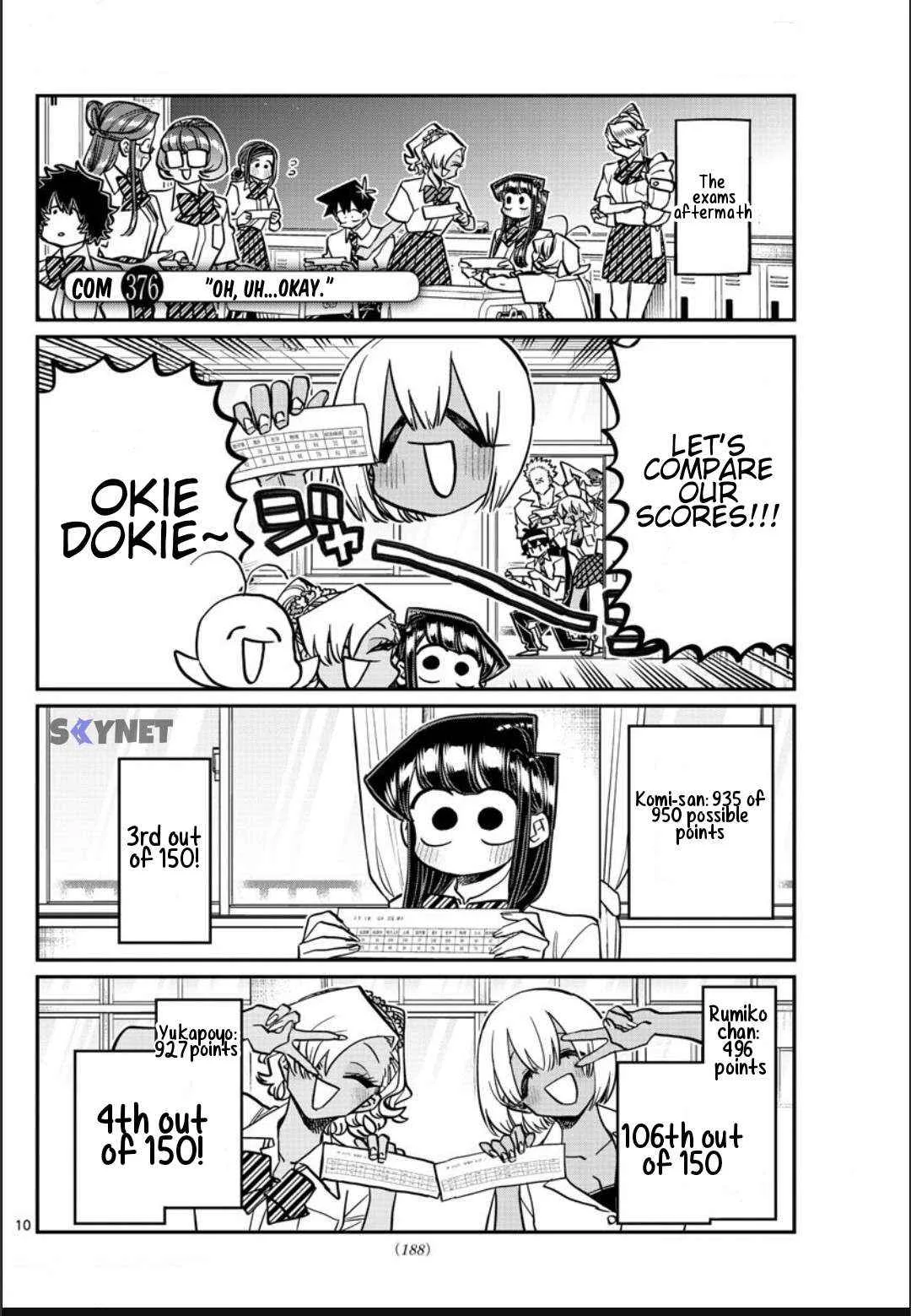 Komi-san wa Komyushou desu Chapter 376 page 2